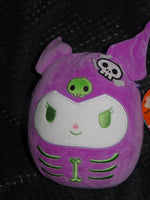NEW Hello Kitty Kuromi  Squishmallow 8" Plush Soft Toy Halloween Costume Purple