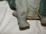 RARE Jurassic Park The Lost World T-Rex & Triceratops rubber full boddy puppet