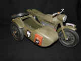 VINTAGE Action Man Cherilea German Military Motorbike & Sidecar