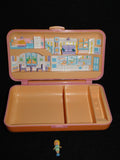 Vintage Polly Pocket Bluebird 1990 Compact Pretty Hair Playset