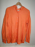 BNWOT PDN London  Grandad Banded Women's Valentina Brushed Cotton Shirt RRp £225