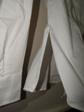 BNWOT PDN London White Women's Zip Shirt size 8