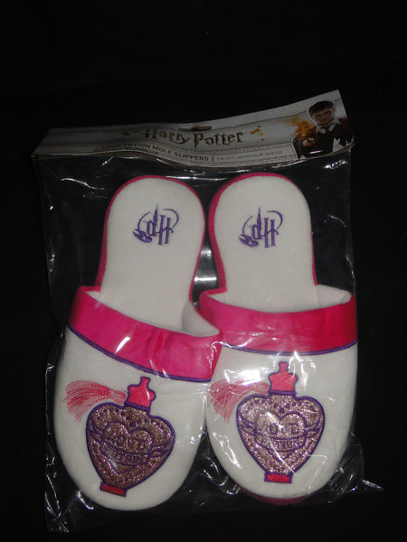 Harry Potter Ladies Love Potion Slippers sz 5-7