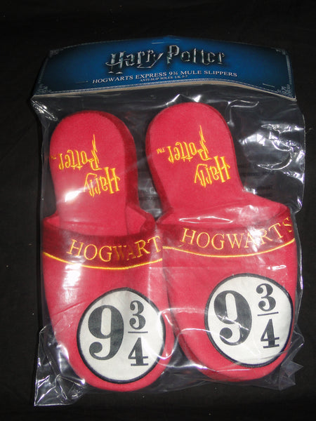 Harry Potter Hogwarts platform 9 3/4  Slippers sz 5-7