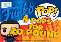Jimmys drop shop 4 Mystery Funko box