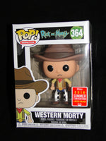 New Funko Pop Western Morty No 364 2018 convention exclusive