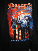 NEW Megadeth Super Collider Official Tour Shirt Tee T- Shirt xl