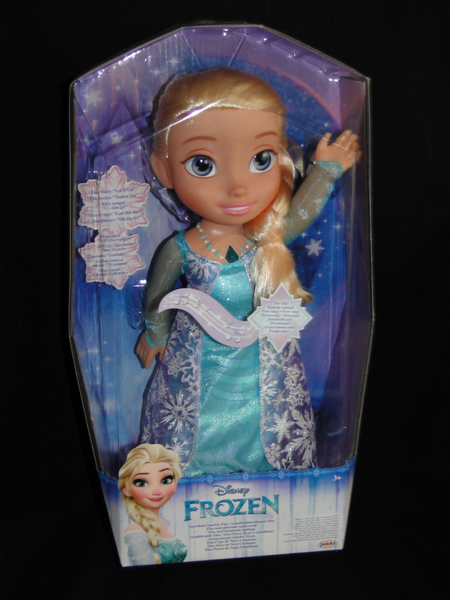 NEW Frozen Snowflake Sparkle ELSA Toddler singing doll Christmas Girls