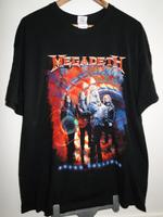 NEW Megadeth Super Collider Official Tour Shirt Tee T- Shirt xl