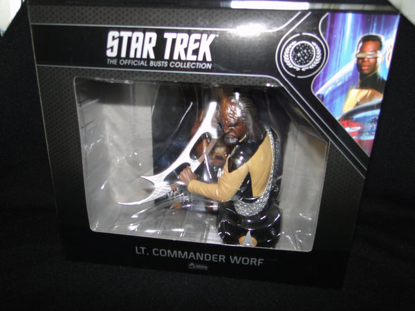 Star Trek Official Busts Collection Eaglemoss Lt Commander WORF