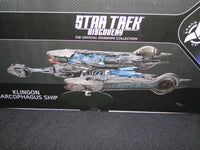 Star Trek Discovery Official Starships Collection Eaglemoss Klingon Sarcophagus Ship 12" Special Edition
