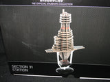 Star Trek Discovery Official Starships Collection Eaglemoss Section 31 Station
