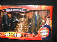 Doctor Dr Who DALEKS IN MANHATTAN SET 10th Dr