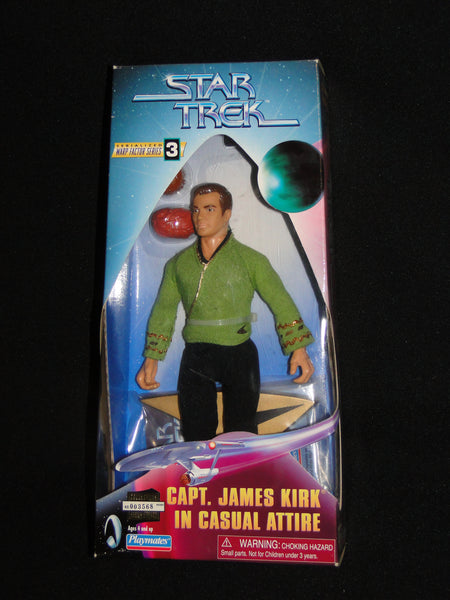 Star Trek 9 Inch JAMES KIRK Casual Attire by Playmates