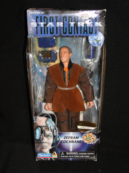 Star Trek First Contact 9" Zefram Cochrane by Playmates