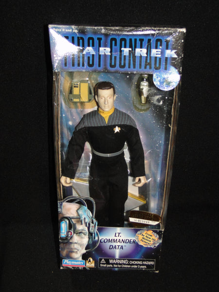 Star Trek 9" Figure First Contact Lt. Commander Data by Playmates