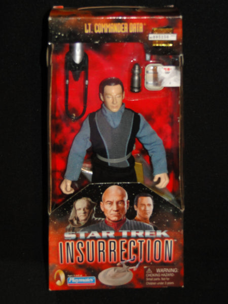 Star Trek 9" Figure Insurrection Lt. Commander Data by Playmates