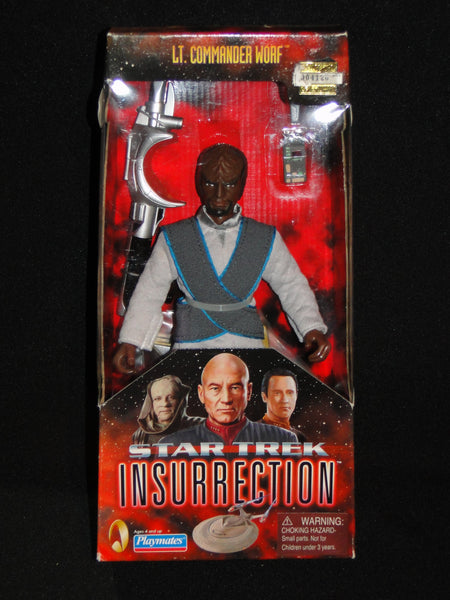 Star Trek 9" Figure Insurrection Lt. Commander Worf by Playmates