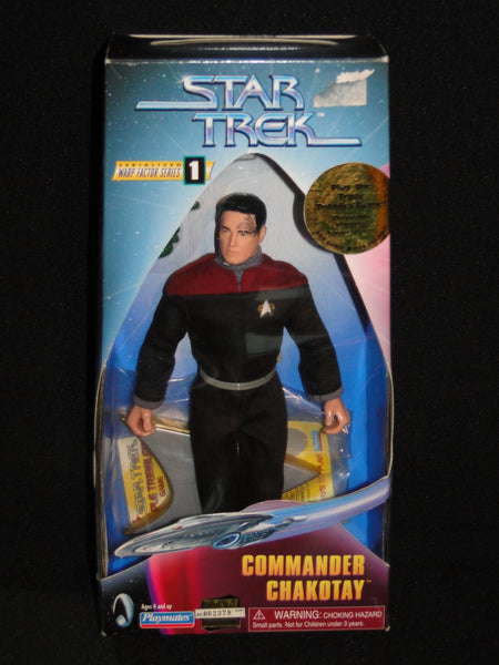 Star Trek 9" Figure Commander Chakotay by Playmates