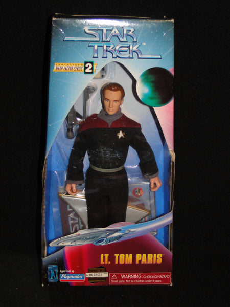 Star Trek 9" Figure Warp Factor Series Lt. Tom Paris by Playmates