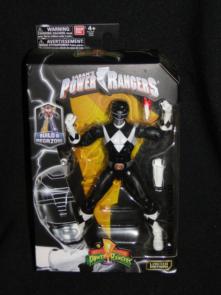 Mighty Morphin Power Rangers LEGACY Black Ranger Build a Megazord