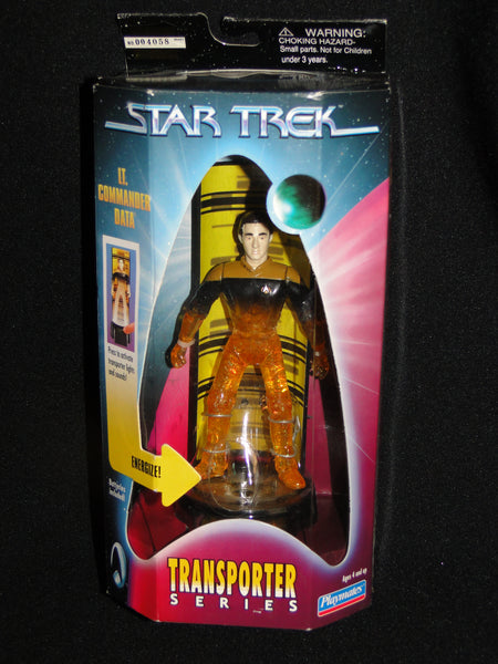 Star Trek LT. Commander Data Transporter Series Action Figure