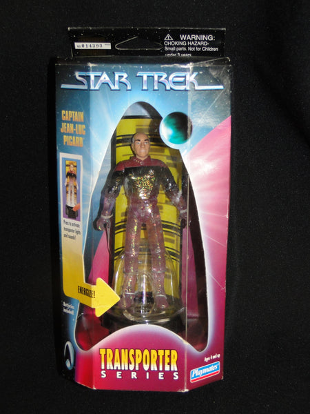 Star Trek CAPTAIN JEAN-LUC PICARD Transporter Series Action Figure