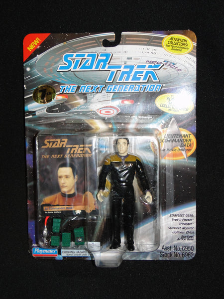 Star Trek Next Generation Lieutenant Commander Data in Movie Uniform Playmates