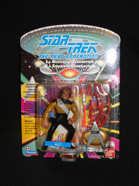 Star Trek Next Generation LIEUTENANT WORF Playmates