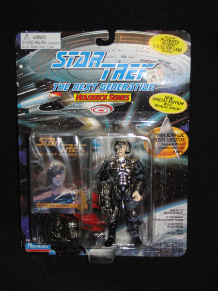 Star Trek Next Generation CAPTAIN JEAN-LUC PICARD AS LOCUTUS Holodeck Series Playmates