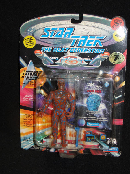 Star Trek Next Generation LIEUTENANT COMMANDER LAFORGE as a TARCHANNEN III ALIEN As Seen in "IDENTITY CRISIS" Playmates