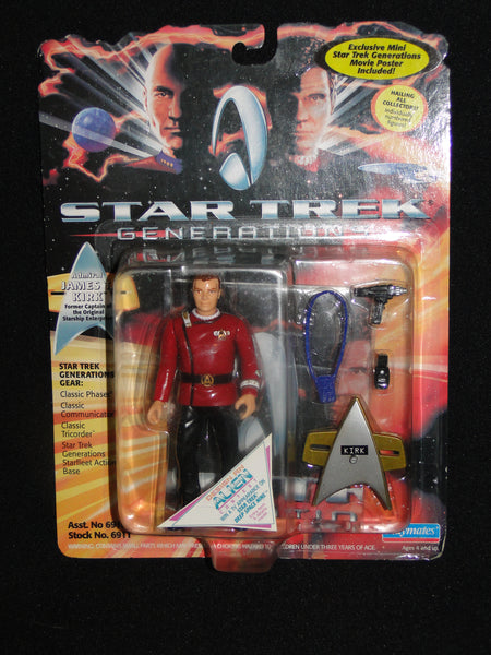 Star Trek - Generations ADMIRAL JAMES T KIRK Action Figure