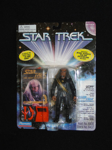 Star Trek WORF GOVERNOR OF HATORIA Action Figure
