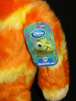 BNWT Disney Store Pixar Monsters Inc George Sanderson Plush With Boo's Sock 15"