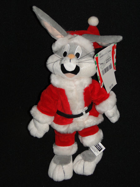 Warner Bros Bugs Bunny Christmas bean bag plush