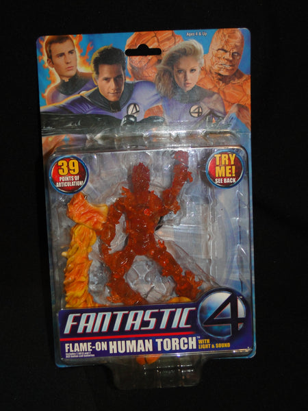 Fantastic 4 Movie Flame-On Human Torch Action figure