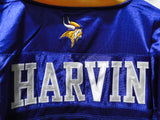 BNWT American Football NFL Top By Reebok Purple & Yellow 12 HARVIN
