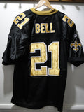 BNWT American Football NFL Top By Reebok Black & Gold New Orleans 21 BELL