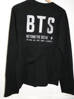 NEW Official BTS World Tour Speak Yourself Long Sleeve Black SILVER Long Sleeve T-Shirt