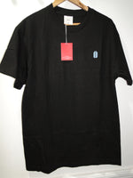 NEW Official BTS World Tour Beyond The Scene Black T-Shirt Light Blue Logo