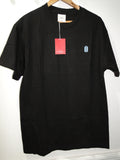 NEW Official BTS World Tour Beyond The Scene Black T-Shirt Light Blue Logo