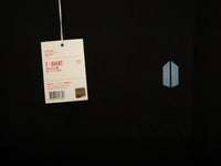NEW Official BTS World Tour Beyond The Scene Black T-Shirt Light Blue Logo