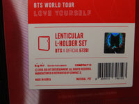 NEW Official BTS World Tour Speak Yourself LENTICULAR L-HOLDER