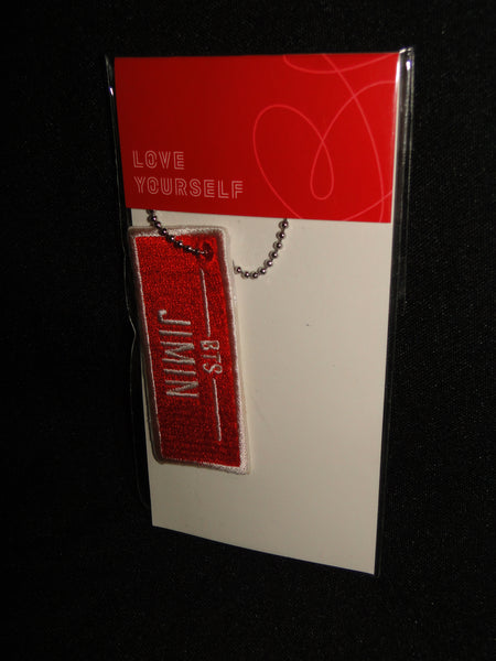 NEW Official BTS World Tour Speak Yourself Name Tag JIMN