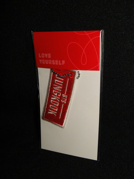NEW Official BTS World Tour Speak Yourself Name Tag JUNGKOOK