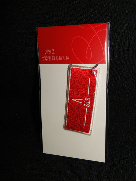 NEW Official BTS World Tour Speak Yourself Name Tag V
