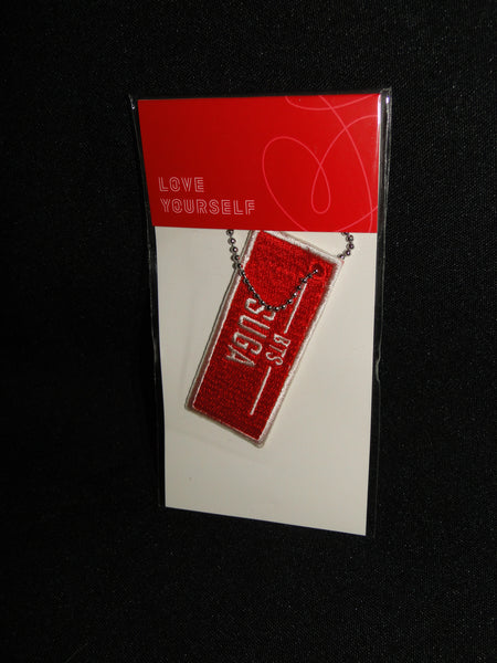 NEW Official BTS World Tour Speak Yourself Name Tag SUGA
