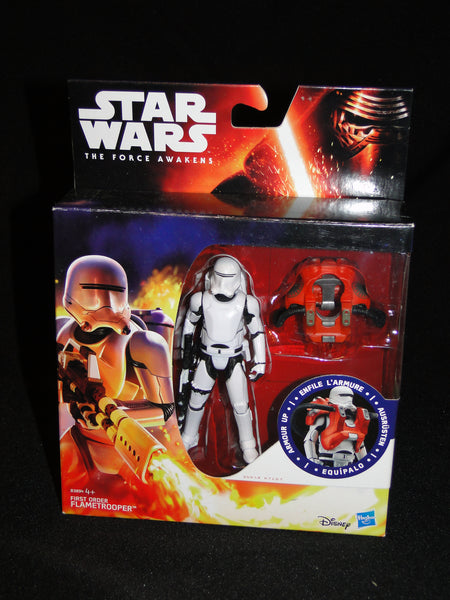 Star Wars Force Awakens  Armour Up First Order FLAMETROOPER Figure