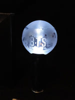 Genuine BTS Official Light stick Ver 3 with bag and photos tested working