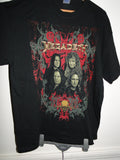 BNWOT Megadeth Tour 2011 T-Shirt Black full band image